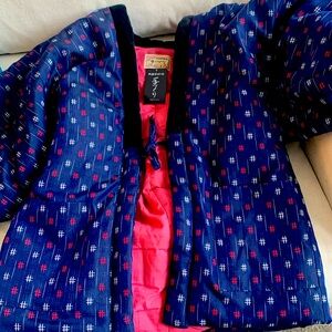 NWT Japanese Cotton Hanten Jacket